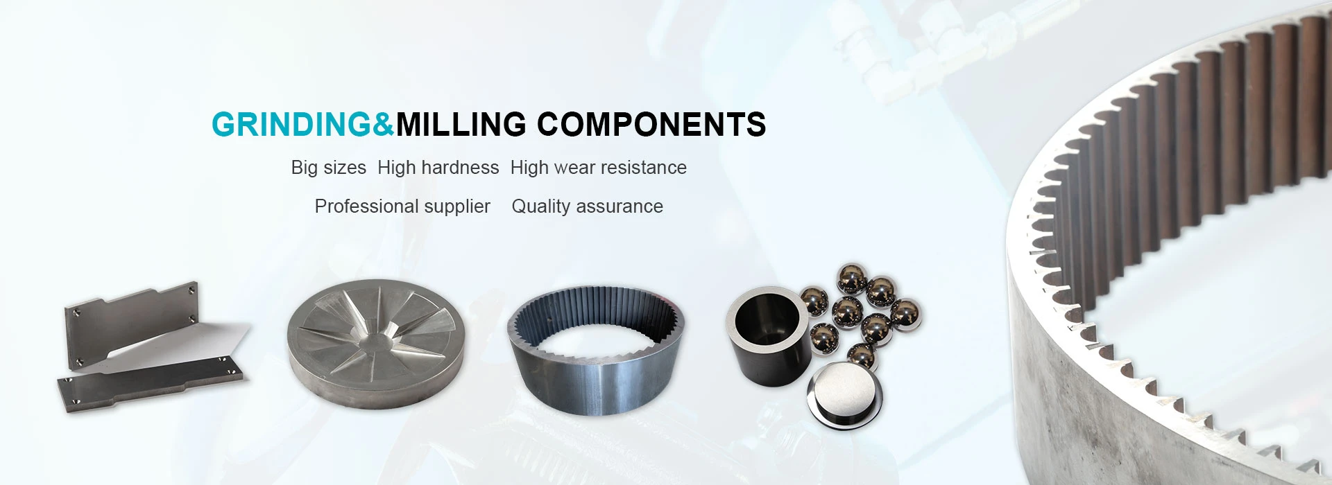 Milling And Grinding Components